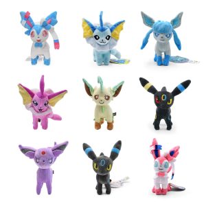 Leafeon, Vaporeon, Glaceon, Sylveon, Espeon, Umbreon Plush Toys