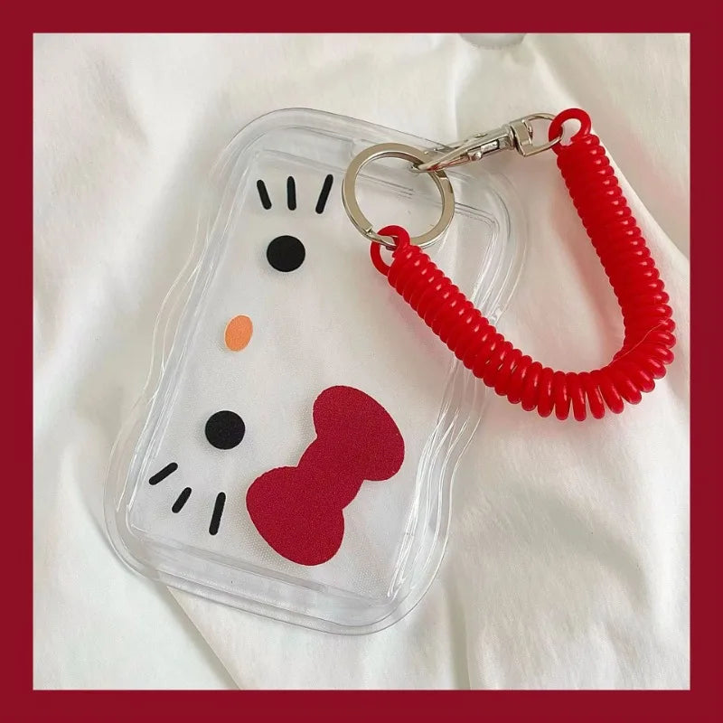 Adorable Kawaii Hello Kitty Card Holder – Perfect Gift for Girls and Fans - Image 5
