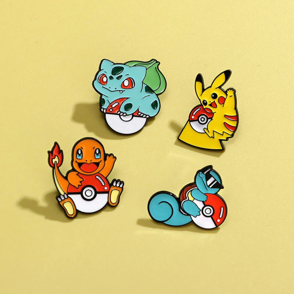Pokemon Pikachu Anime Metal Badge Collection – Brooches for All Fans - Image 4