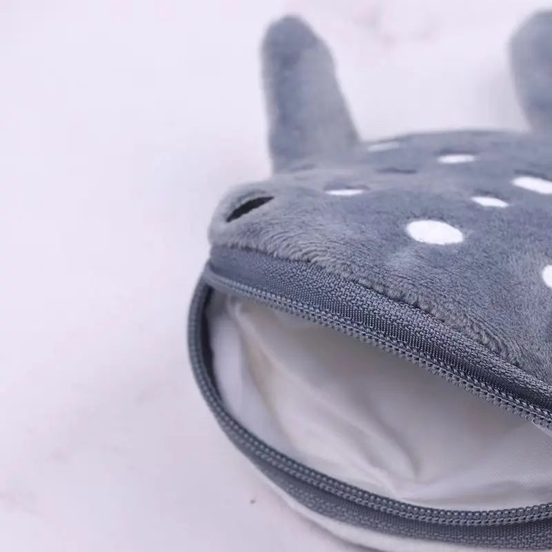 Kids’ Fashion Plush Bag with Shark Print - Image 2