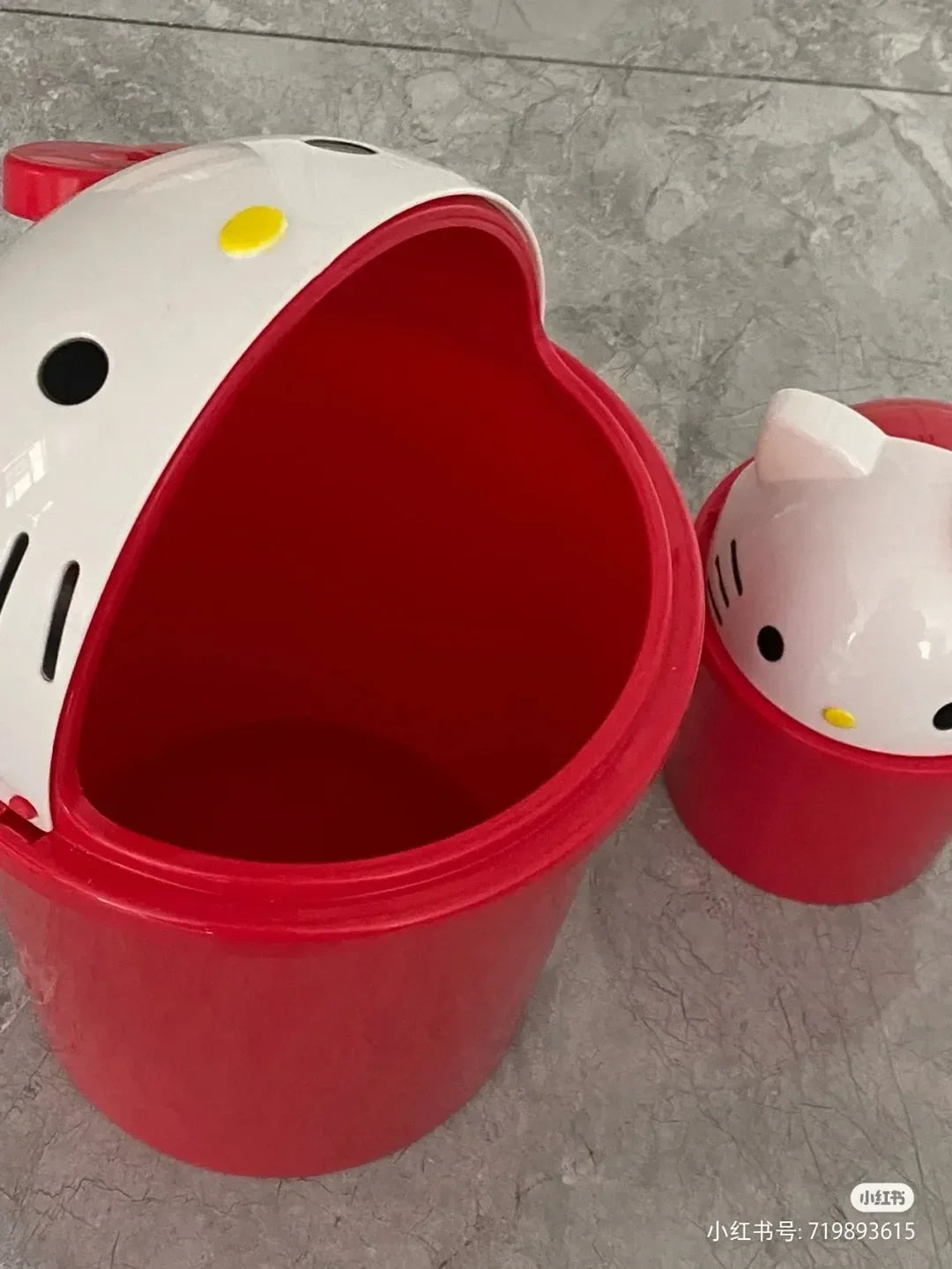 Sanrio Hello Kitty Dustbin – Kawaii Trash Can for Your Home - Image 3