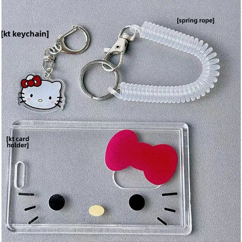 Adorable Kawaii Hello Kitty Card Holder – Perfect Gift for Girls and Fans - Image 4