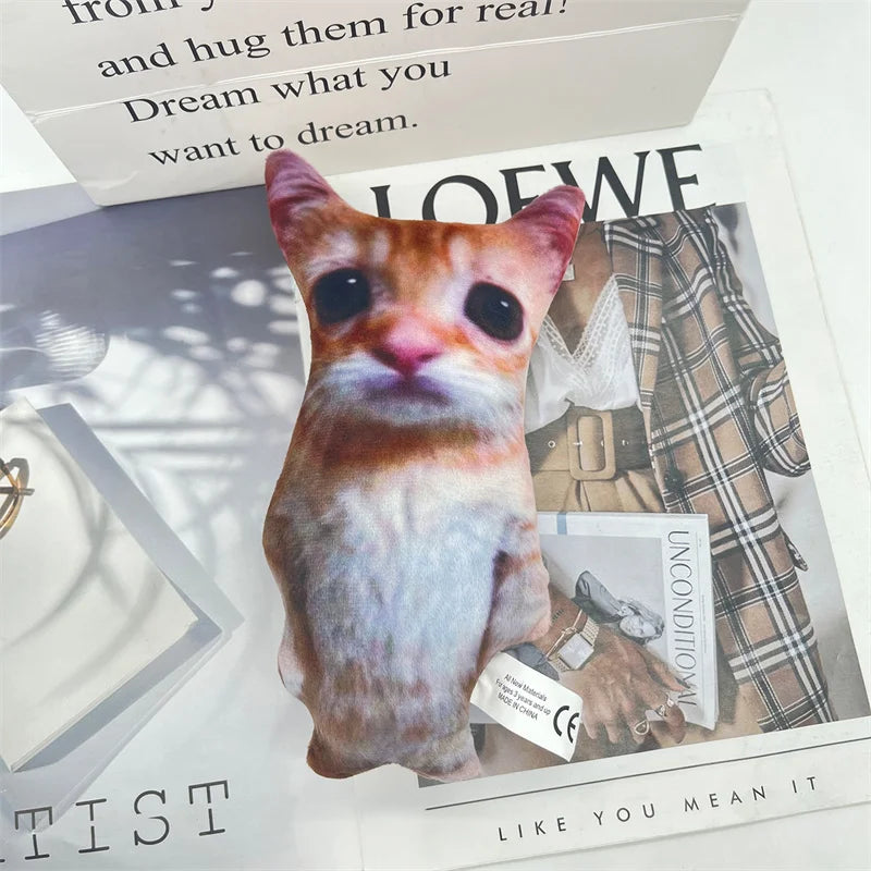 Cute El Gato Cat Plush Toys – Adorable Wowwow Cat Dolls for Collectors - Image 3