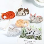 Women's Cartoon Cat Hair Clips