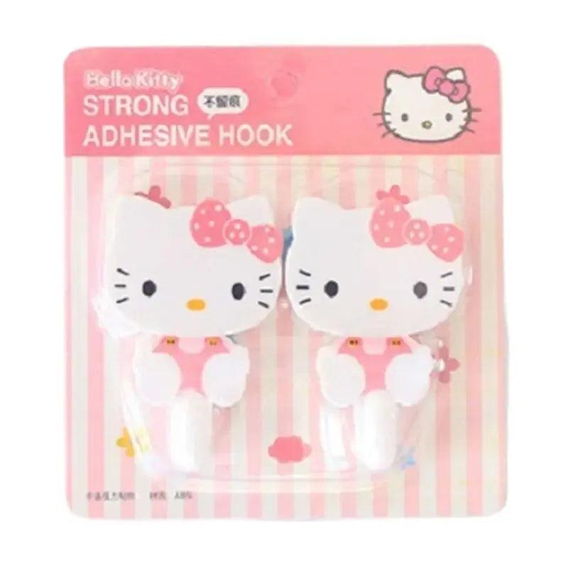 Add Charm and Functionality with Sanrio Hello Kitty Adhesive Wall Hooks - Image 6