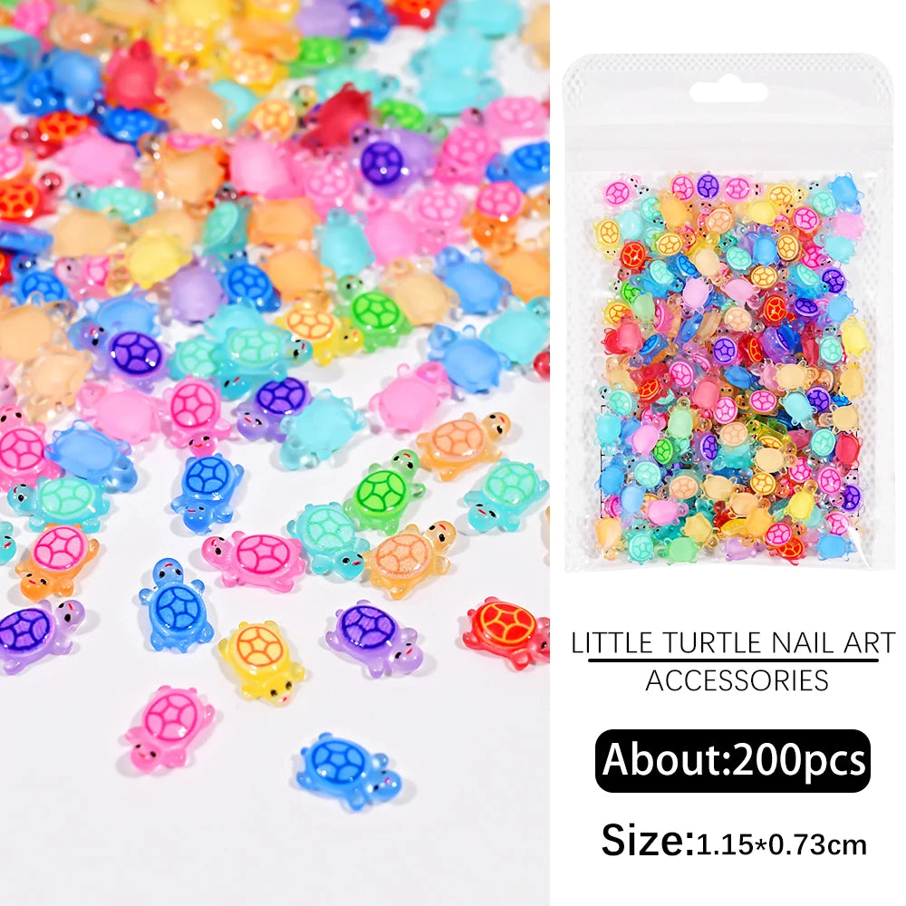 Bow Flower Nail Art Resin Decorations – Kawaii Manicures - Image 67