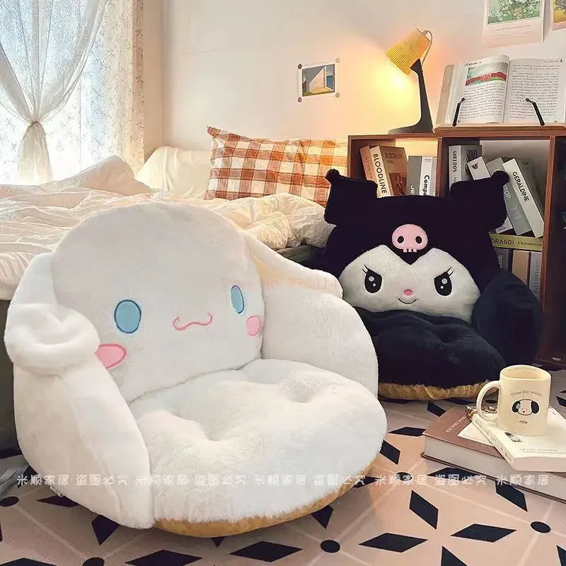 Aoger Big Size Cute Cinnamoroll & Black Kuromi Plush Cushion - Image 5