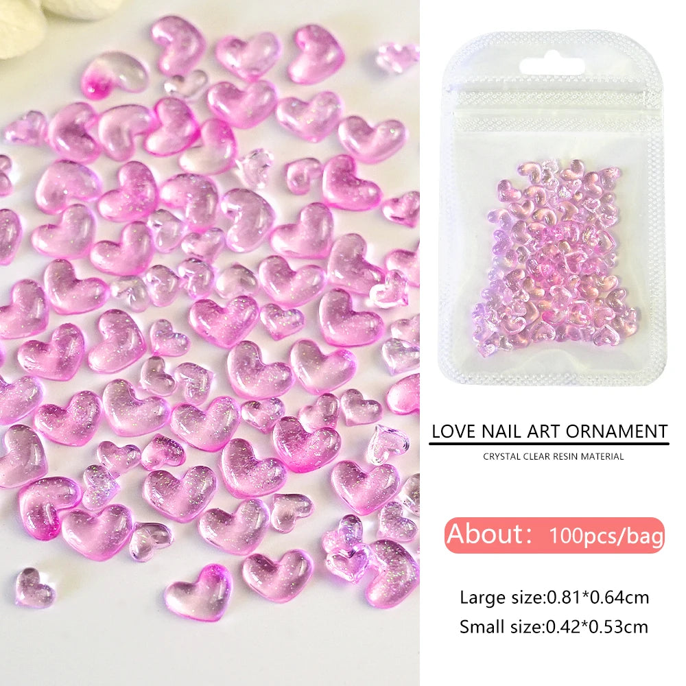 Bow Flower Nail Art Resin Decorations – Kawaii Manicures - Image 10