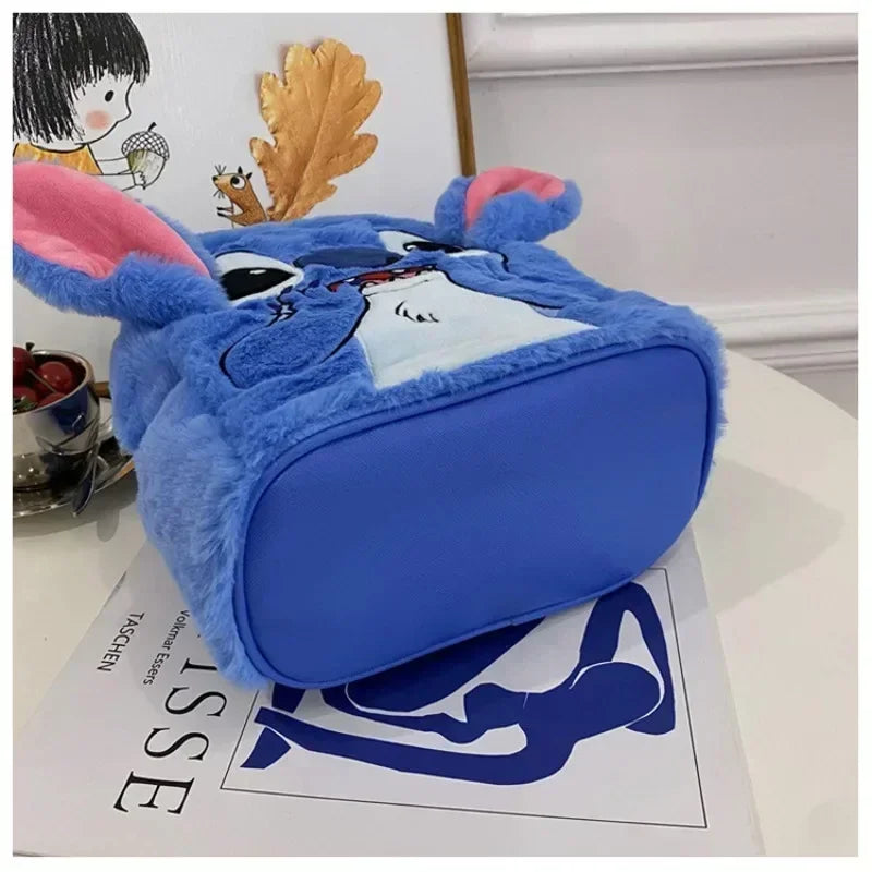 Disney 3D Plush Backpack – Cute and Spacious Cartoon Fashion Bag - Image 5
