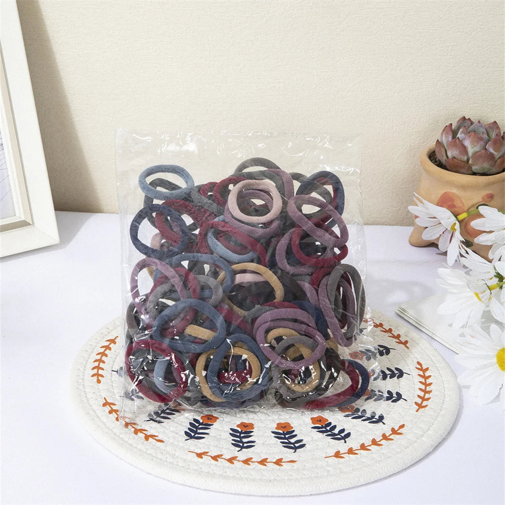 High Elastic Black Hair Bands – Perfect for Women and Girls - Image 4