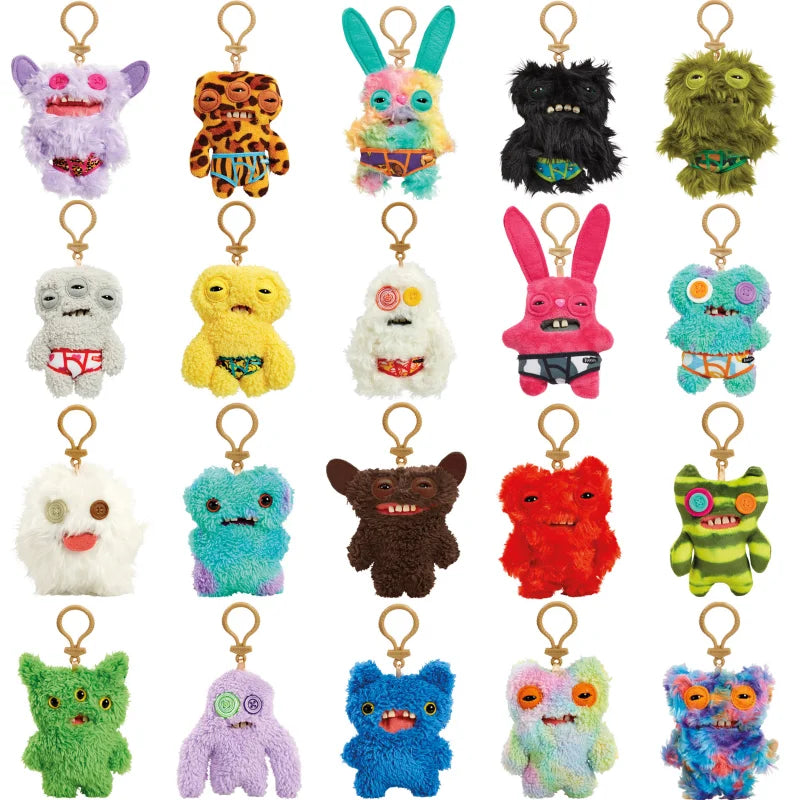 Original Fuggler Funny Ugly Monster Plush Keychain - Image 5