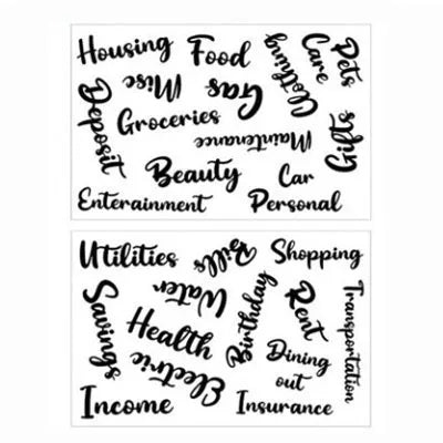 A6 Money Saving Organizer: PU Leather Budget Binder & Marble Notebook - Image 7