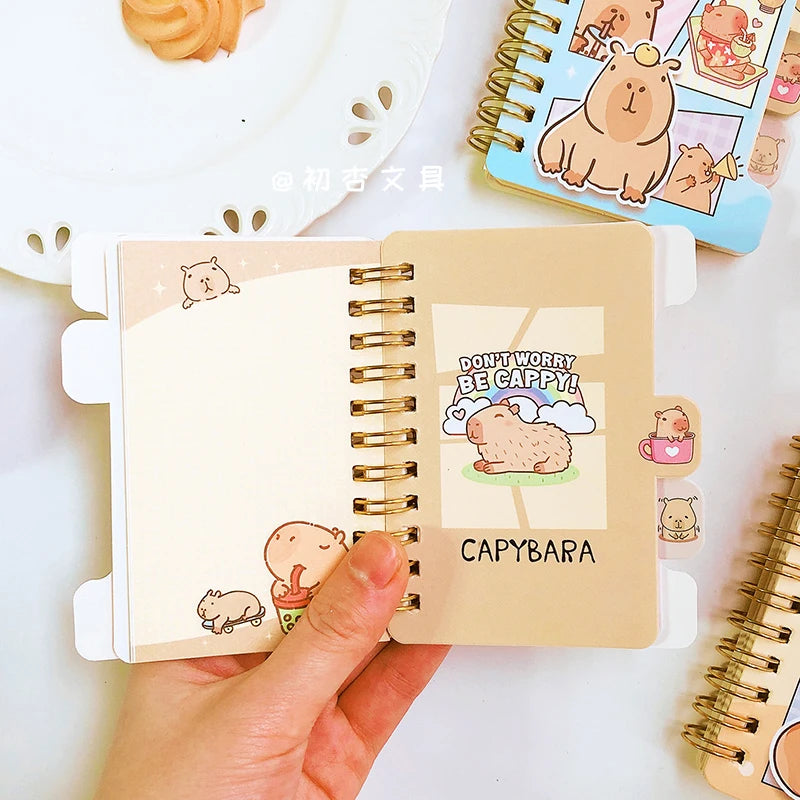 Capybara Kawaii Stationery – Aesthetic School Supplies Accessories - Image 3