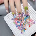 Colorful Kawaii Lollipop Nail Art Charms – 3D Acrylic Resin Decorations