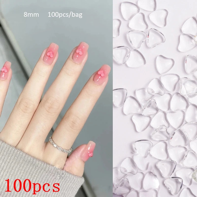 Bow Flower Nail Art Resin Decorations – Kawaii Manicures - Image 43