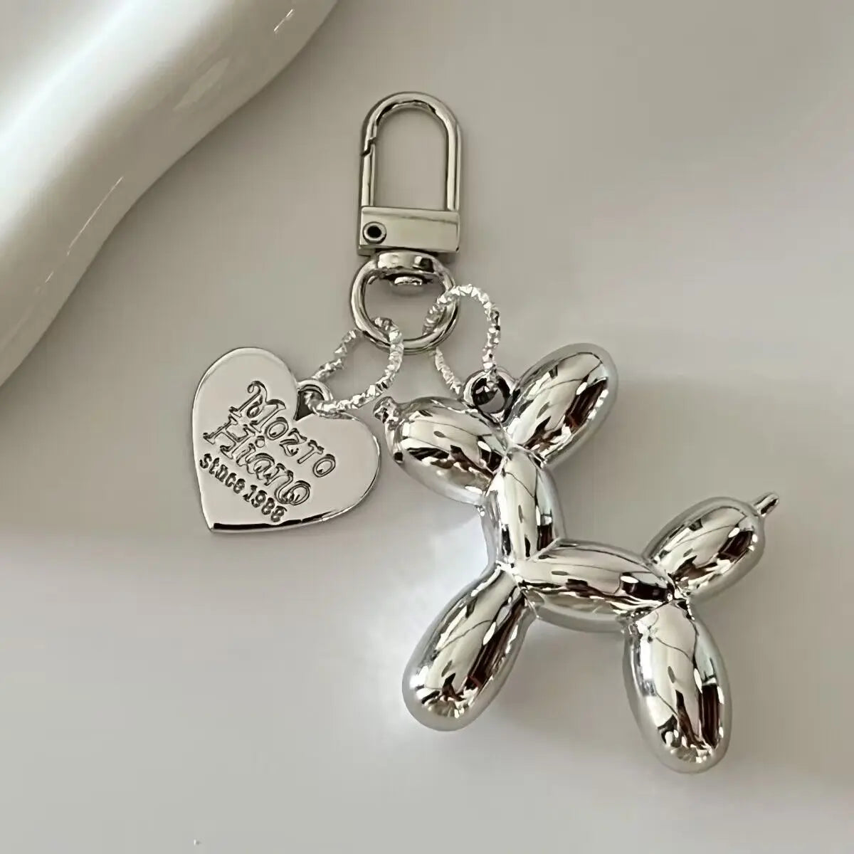 Fashion Punk Y2K Balloon Dog Keychain - Image 7