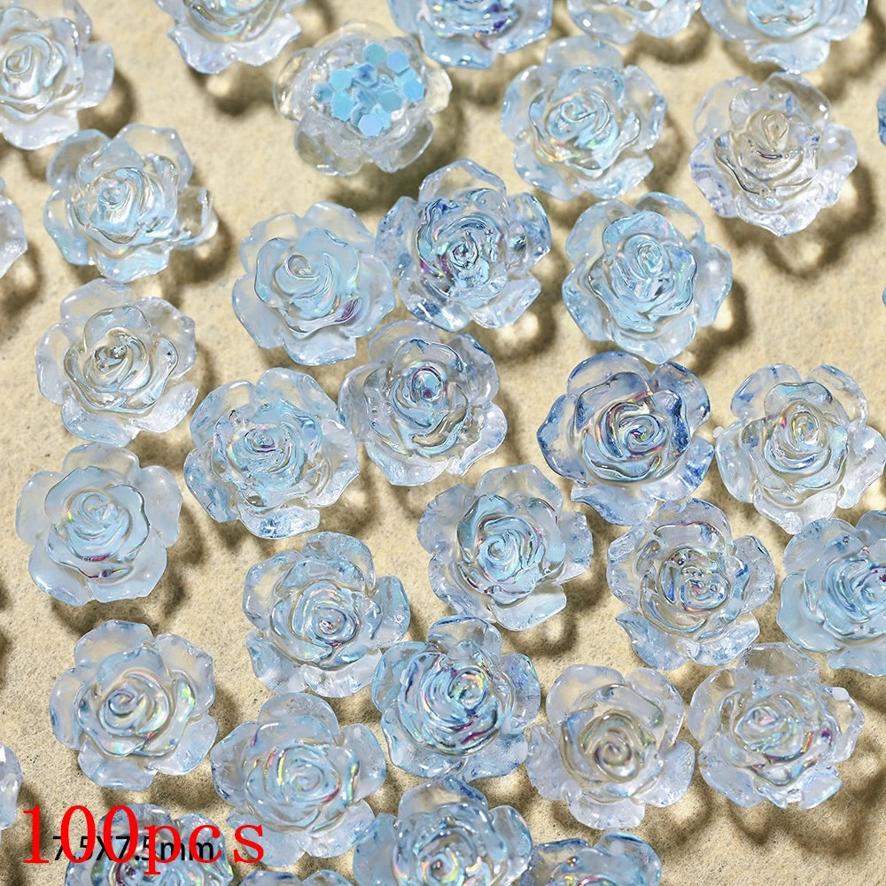 Bow Flower Nail Art Resin Decorations – Kawaii Manicures - Image 62