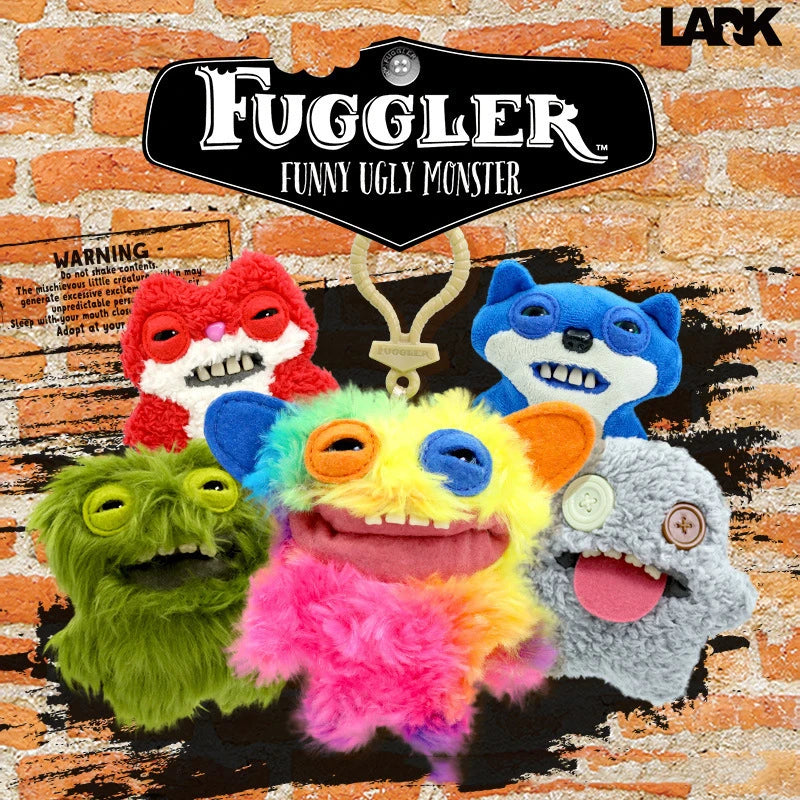Original Fuggler Funny Ugly Monster Plush Keychain - Image 2