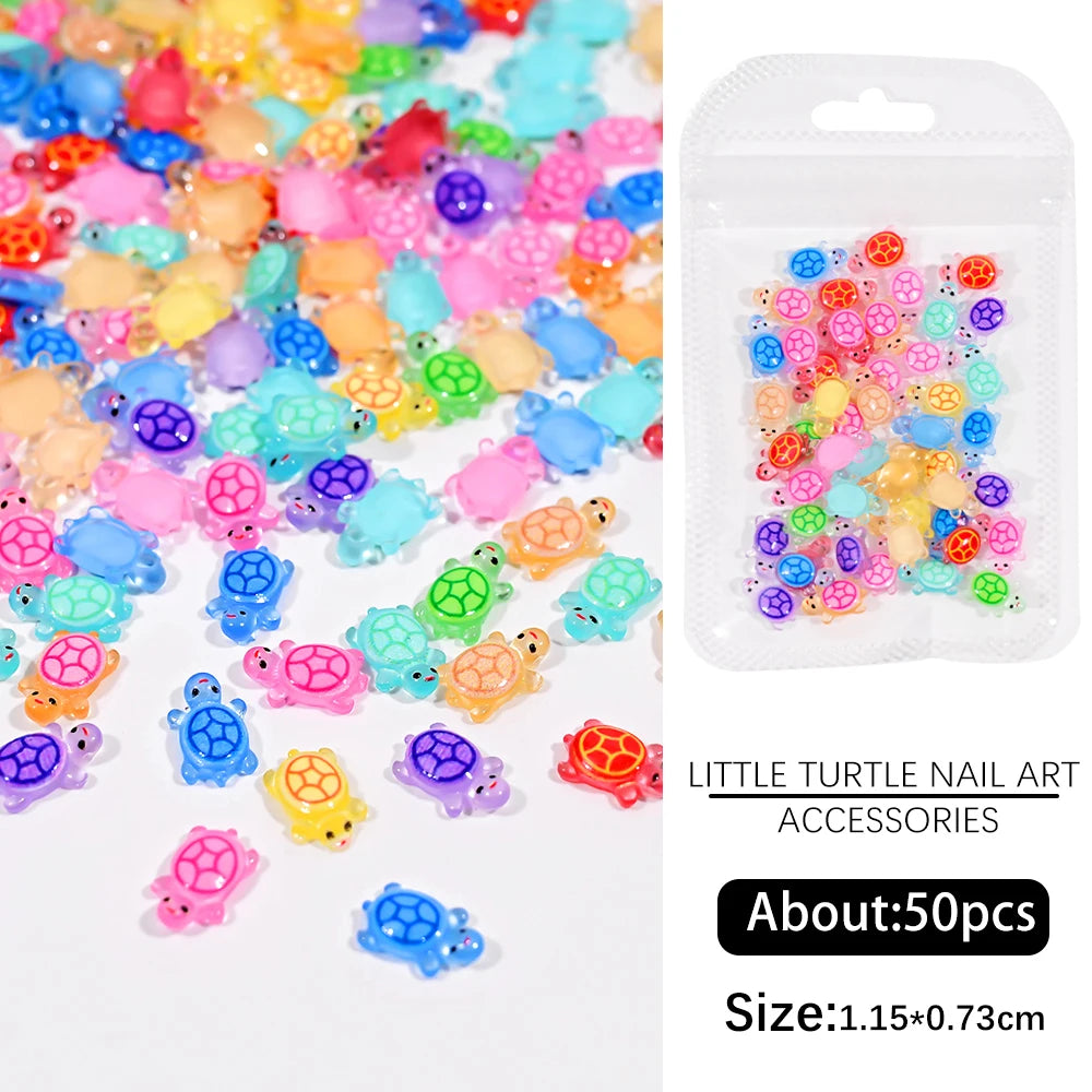 Bow Flower Nail Art Resin Decorations – Kawaii Manicures - Image 65