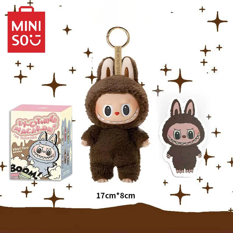 Discover the Adorable MINISO Labubu Monster Doll V1 V2 V3 Collection - Image 12