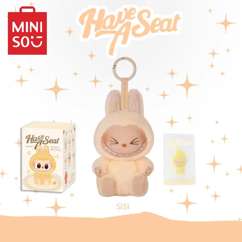 Discover the Adorable MINISO Labubu Monster Doll V1 V2 V3 Collection - Image 15