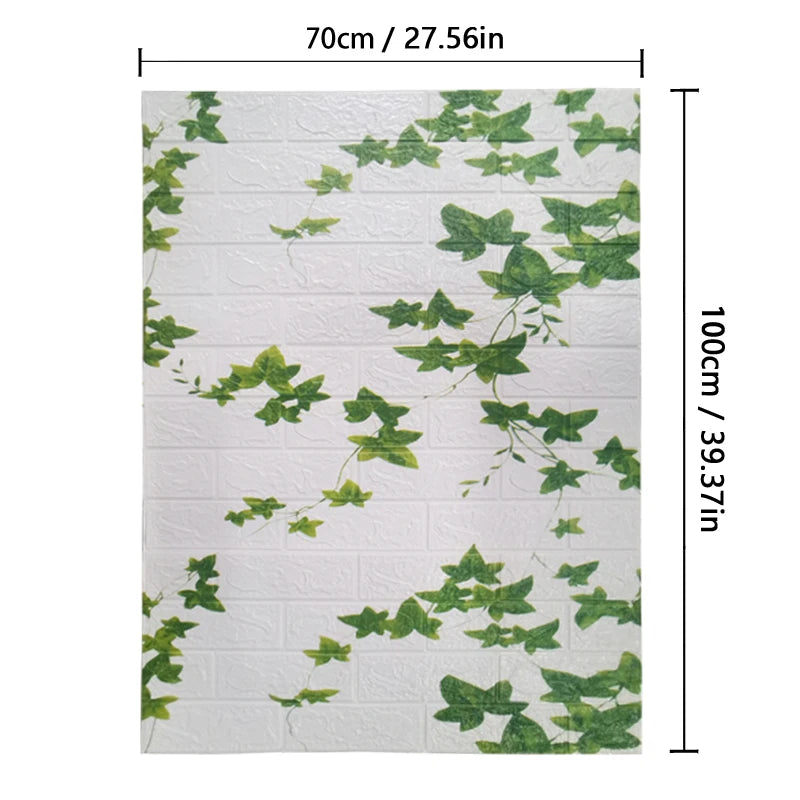 Transform Your Space with 3D Brick Pattern Self-Adhesive Wallpaper - Image 10