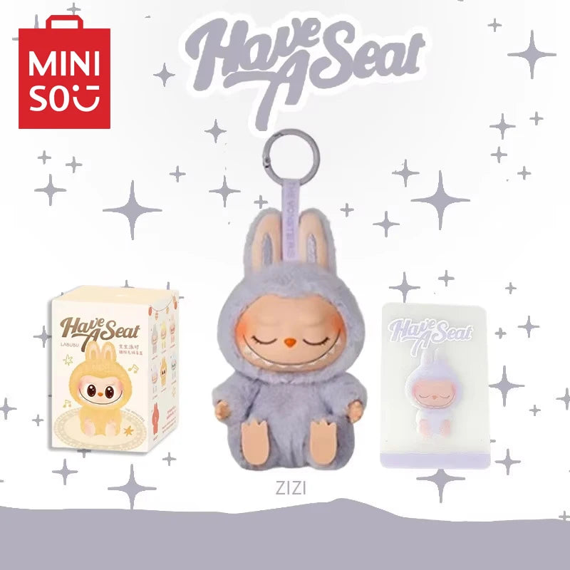 Discover the Adorable MINISO Labubu Monster Doll V1 V2 V3 Collection - Image 7