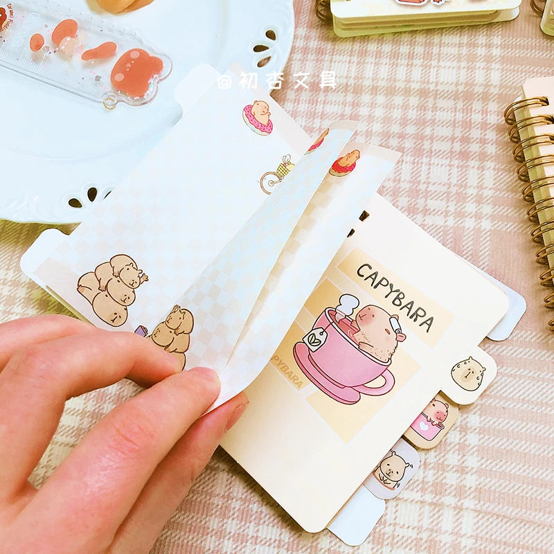 Capybara Kawaii Stationery – Aesthetic School Supplies Accessories - Image 5