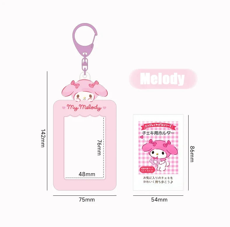 Sanrio Card Holder & Kawaii Keychain Pendants – Perfect for Students - Image 8