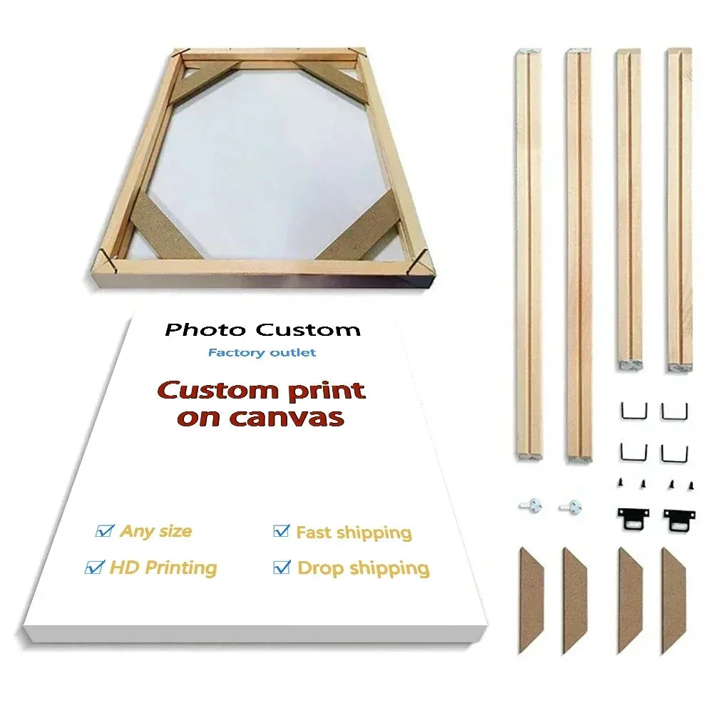 YWDECOR Custom Painting Canvas – Personalized Wall Art for Unique Home Decor - Image 8