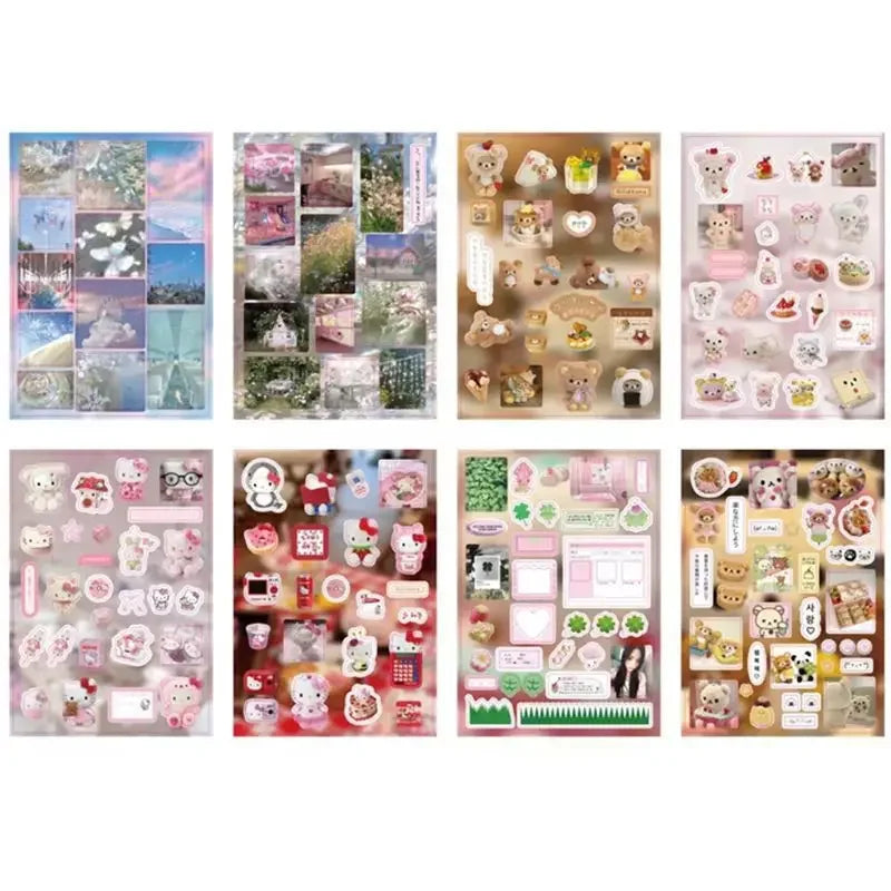 Y2K Glitter Laser Stickers – Kawaii Decorations for Accessories - Image 7