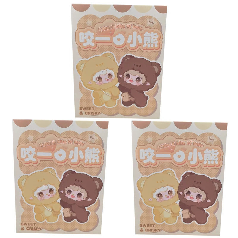 Yooki 4th Generation Blind Box Plush Toys – Adorable Bear Keychain - Image 9