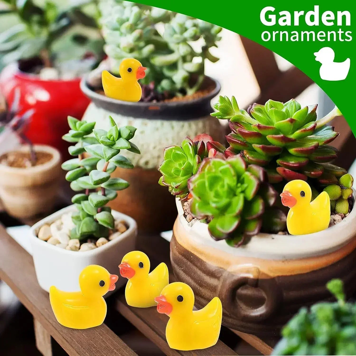 Mini Resin Ducks – Charming Tiny Figures for Creative Decor - Image 3