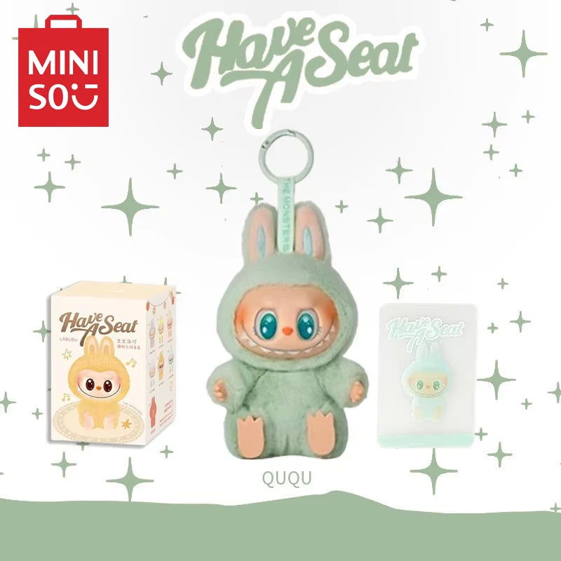 Discover the Adorable MINISO Labubu Monster Doll V1 V2 V3 Collection - Image 10