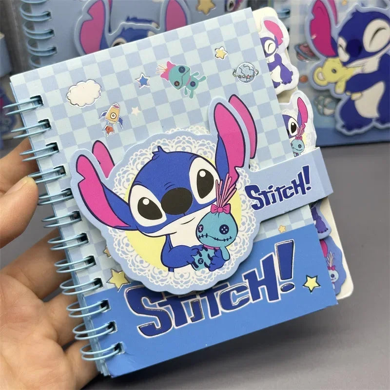 New Stitch Notebook – Cute Anime Cartoon School Supplies