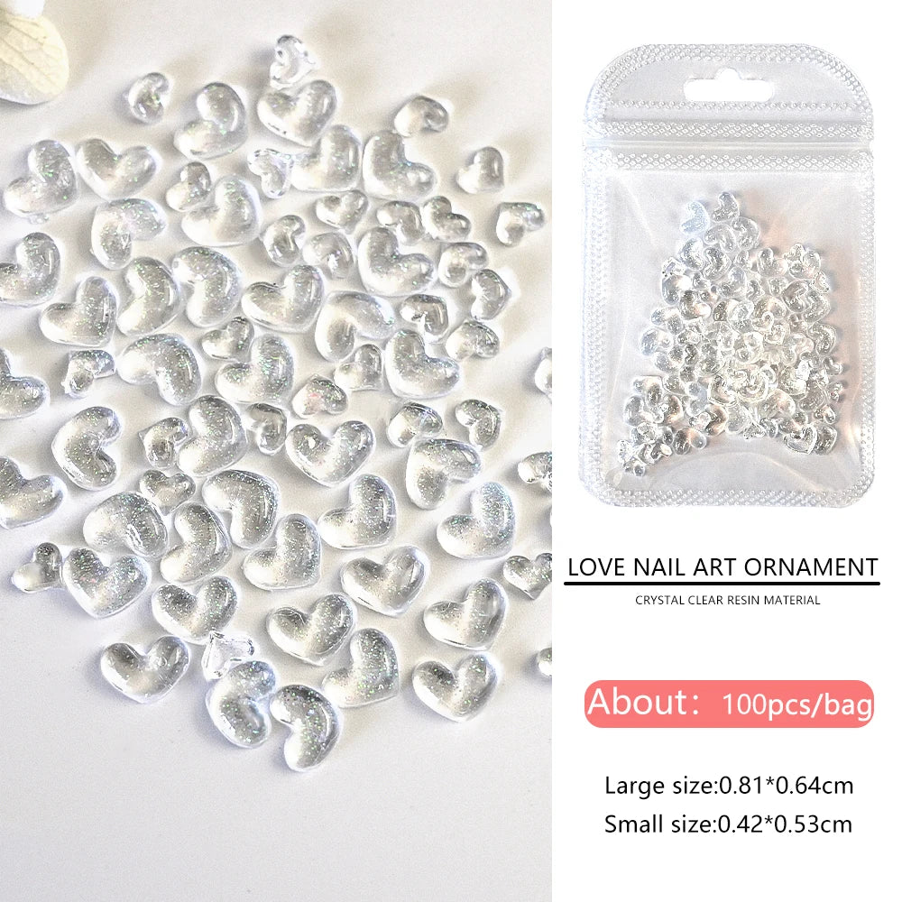 Bow Flower Nail Art Resin Decorations – Kawaii Manicures - Image 17