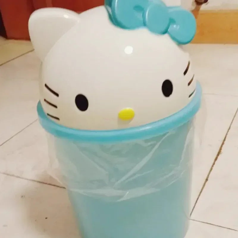 Sanrio Hello Kitty Dustbin – Kawaii Trash Can for Your Home - Image 4