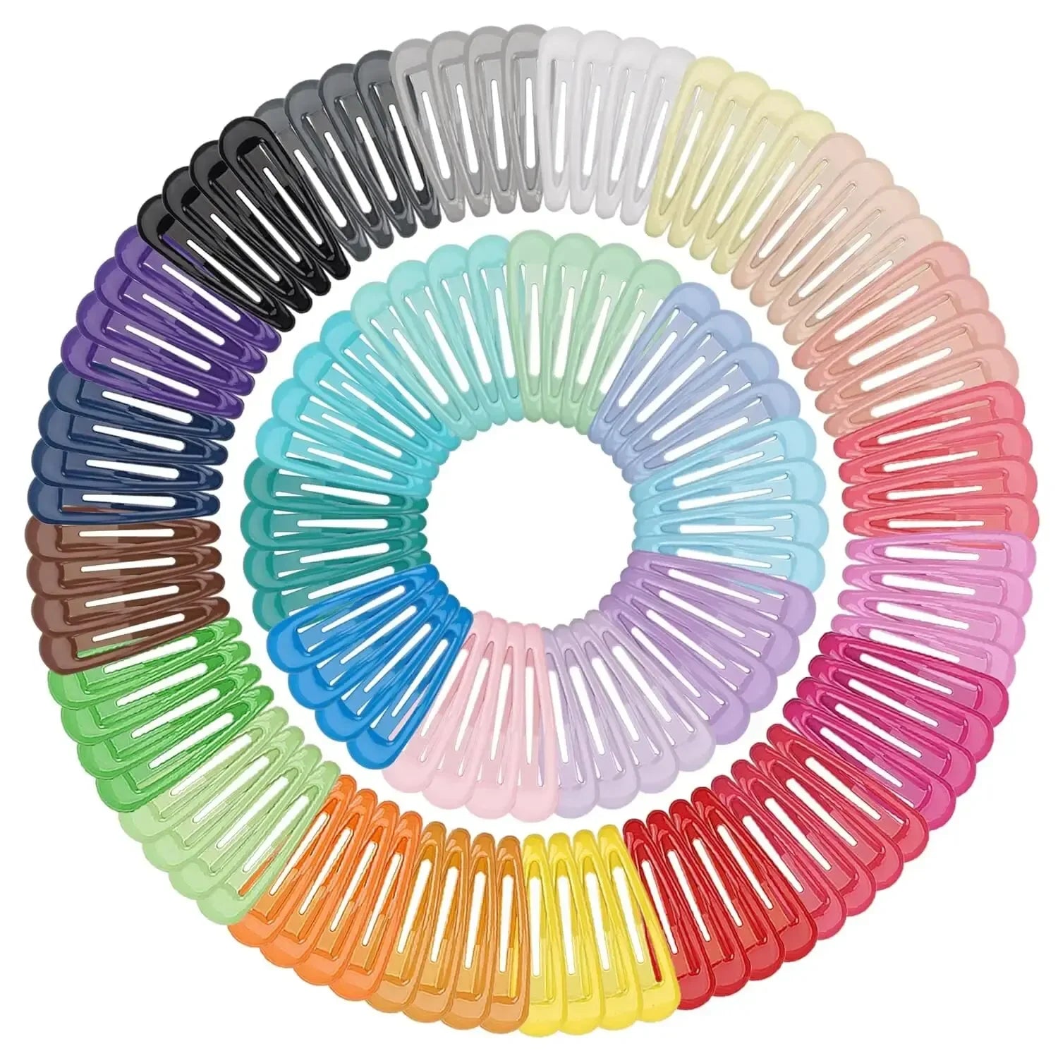 Colorful & Secure Snap Hair Clips for Baby Girls and Toddlers - Image 6