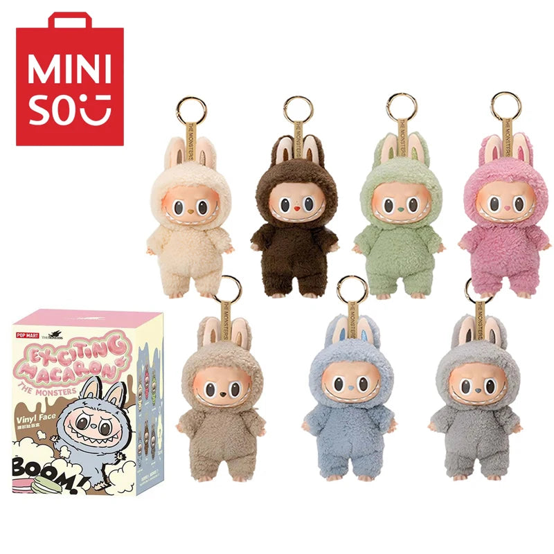 Discover the Adorable MINISO Labubu Monster Doll V1 V2 V3 Collection - Image 22