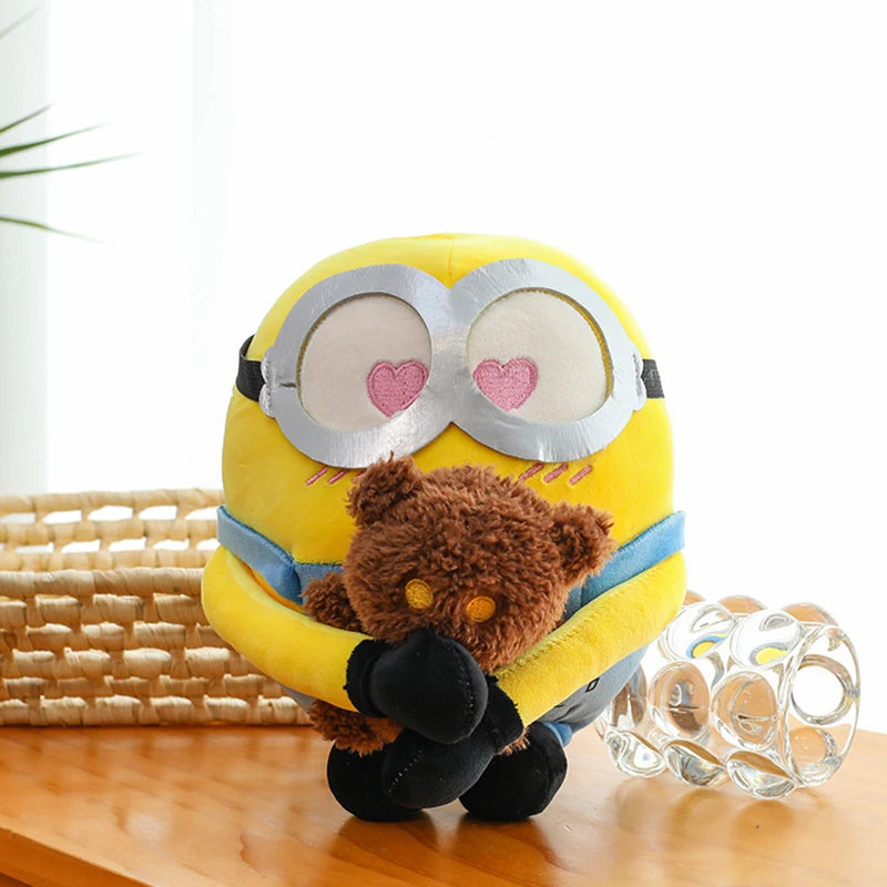Cuddle with Joy: 30CM Minion Bob Plush Pillow for Fans & Kids - Image 6