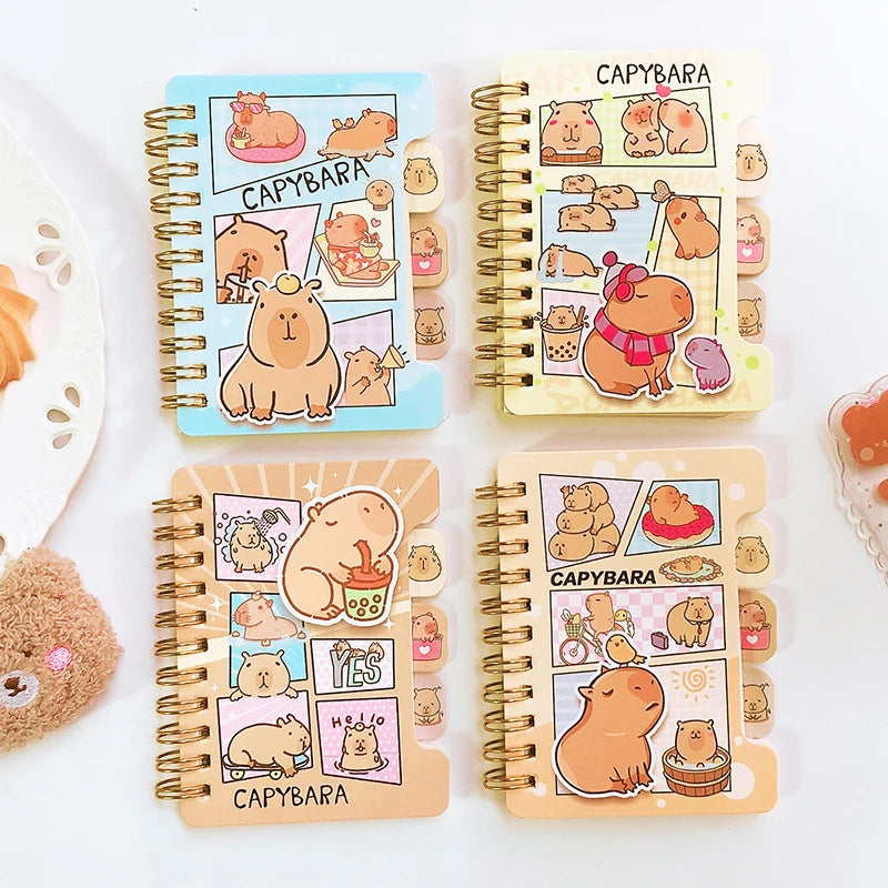 Capybara Kawaii Stationery – Aesthetic School Supplies Accessories
